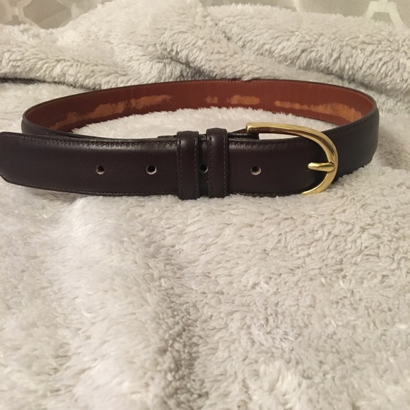 Coach Accessories - Vintage Coach Mocha Belt